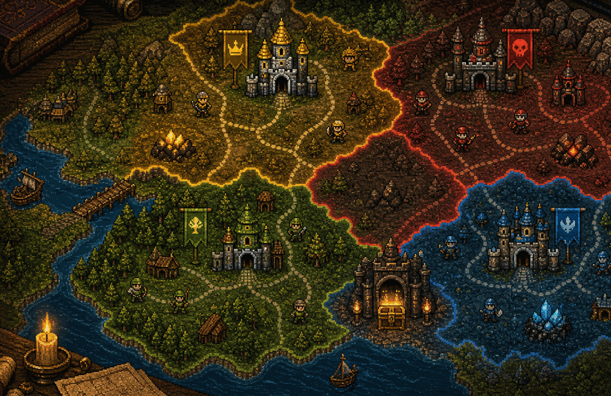 Territory map of the realm